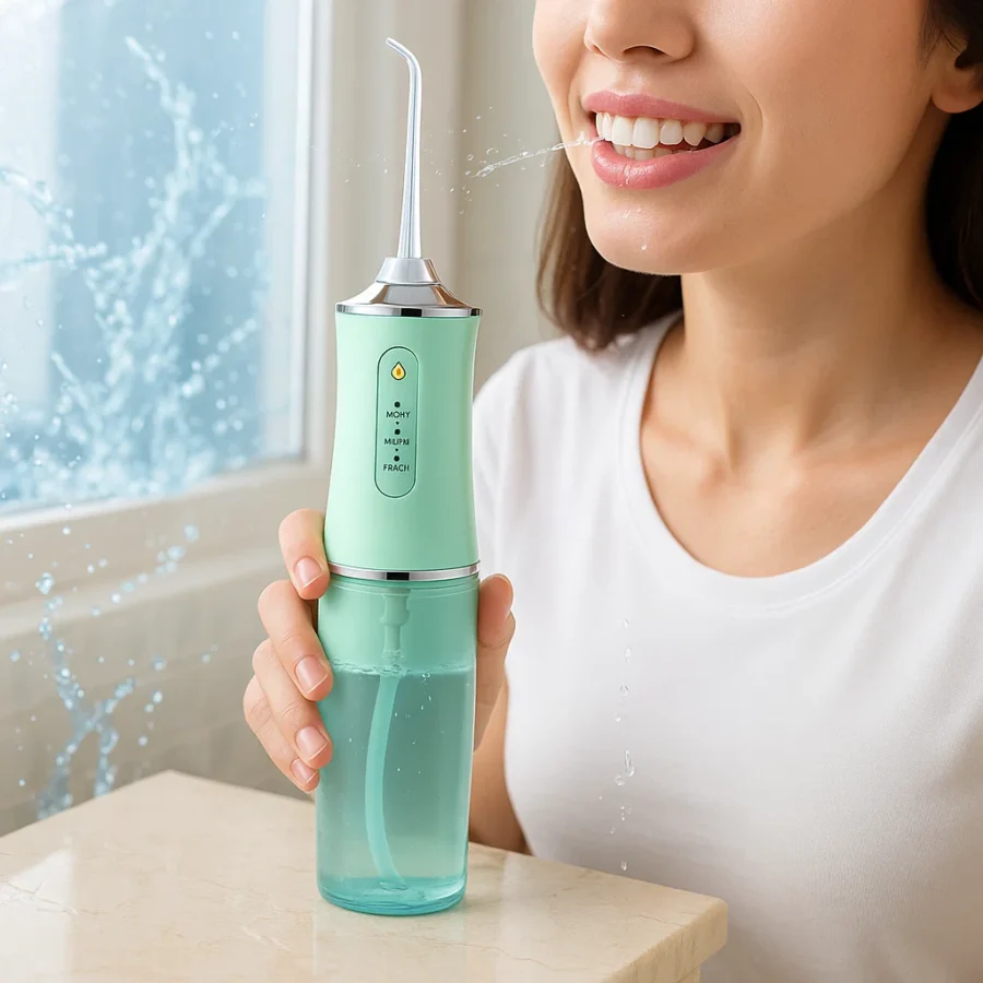 Irrigador Oral Dental Recargable - Imagen 2